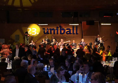 Ball- und Partymusik zum Uniball