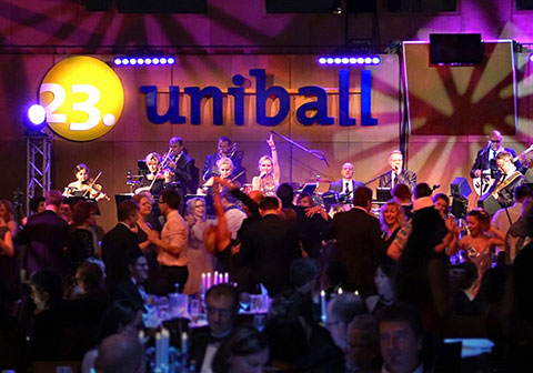 Party- und Ballmusik zum Uniball