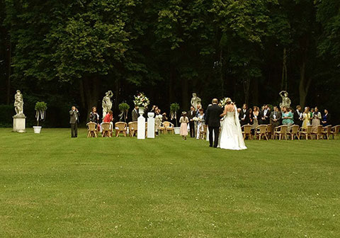 Hochzeit und Trauung mit klassischer Musik Begleitung