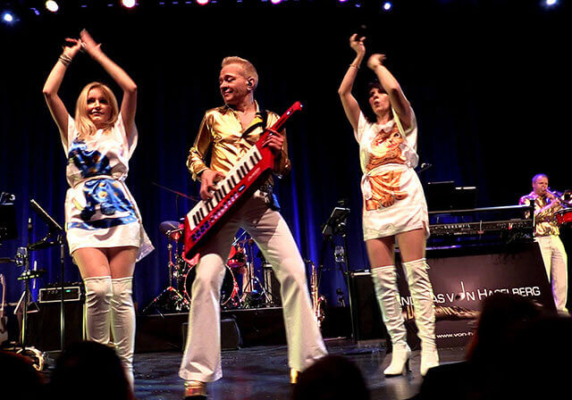 ABBA Show zum Ball im Maritim